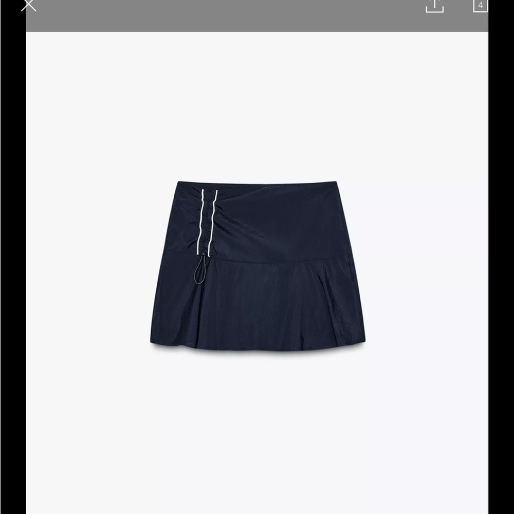 Zara Adjustable Waist Skort